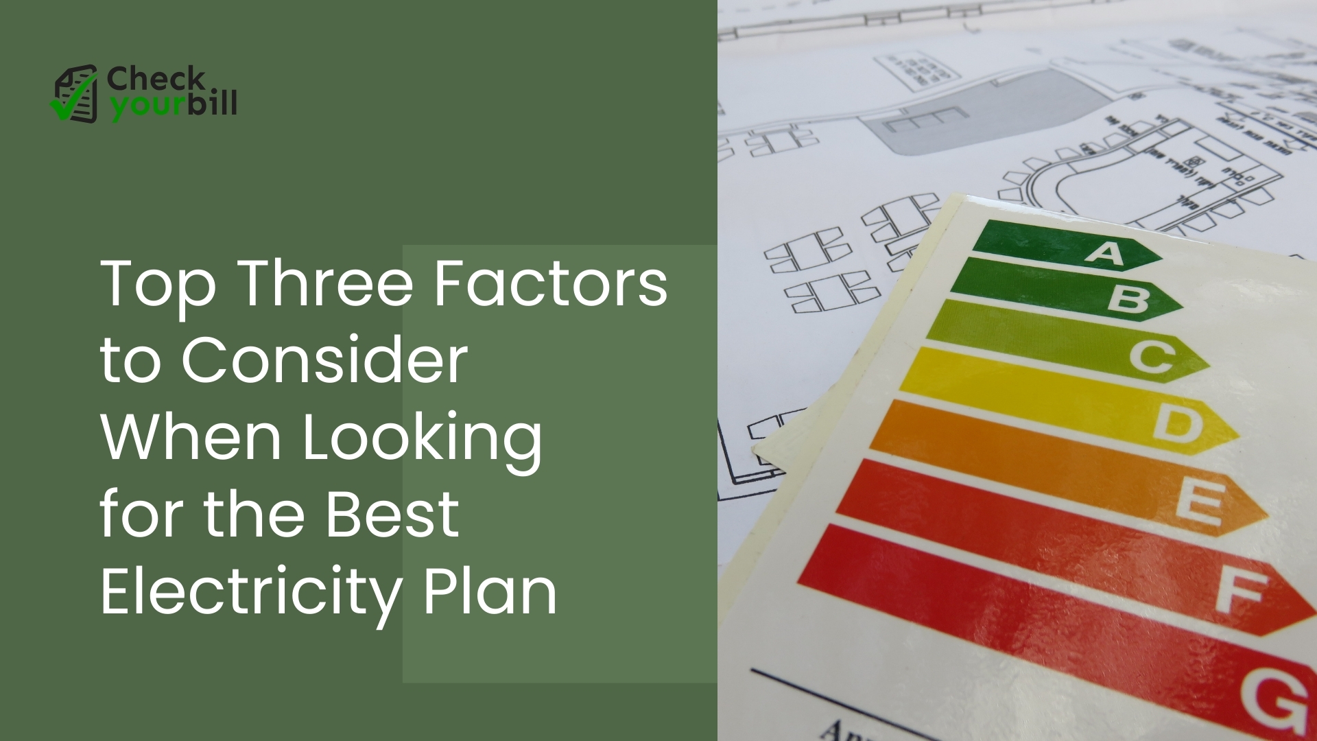 Top Three Factors to Consider When Looking for the Best Electricity Plan