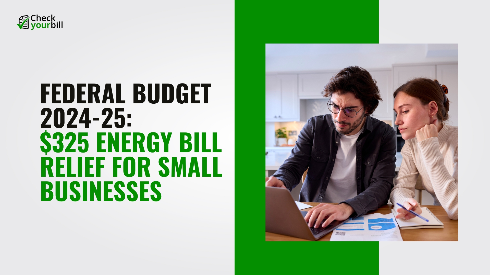 Federal Budget 2024-25: $325 Energy Bill Relief for Small Businesses